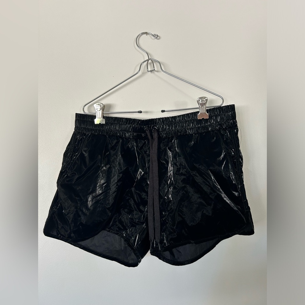 Zyia Midnight Gloss Bomber Shorts